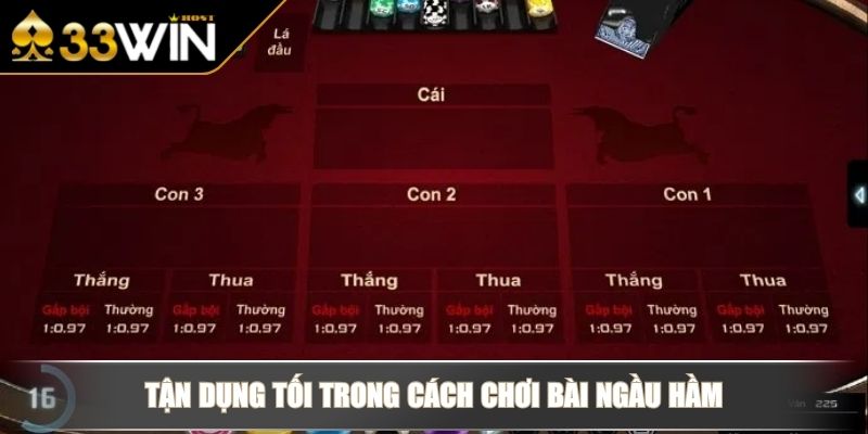 Cách Chơi Bài Ngầu Hầm Game Bài Đỉnh Cao Và Đầy Hấp Dẫn 4 Tận dụng tối trong cách chơi bài Ngầu Hầm