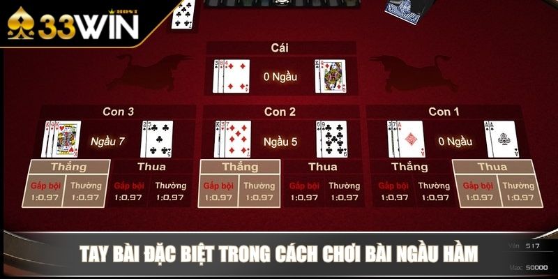 Cách Chơi Bài Ngầu Hầm Game Bài Đỉnh Cao Và Đầy Hấp Dẫn 3 Tay bài đặc biệt trong cách chơi bài Ngầu Hầm